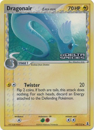 Dragonair (Delta Species) 42/113 - Reverse Holo