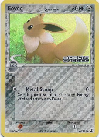 Eevee (Delta Species) 68/113 - Reverse Holo