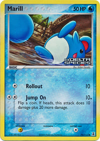 Marill 76/113 - Reverse Holo-Kantocards