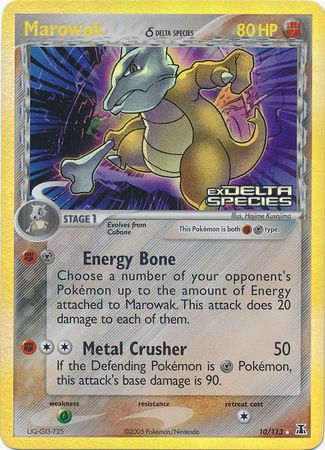 Marowak (Delta Species) 10/113 - Reverse Holo
