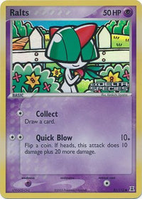 Ralts 81/113 - Reverse Holo-Kantocards