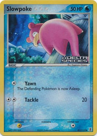 Slowpoke 83/113 - Reverse Holo-Kantocards
