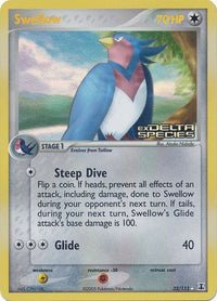 Swellow 32/113 - Reverse Holo-Kantocards