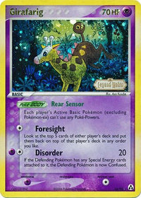 Girafarig 16/92 - Reverse Holo-Kantocards