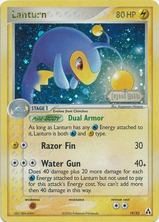 Lanturn 19/92 - Reverse Holo
