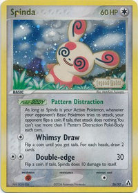 Spinda 26/92 - Reverse Holo-Kantocards