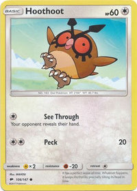 Hoothoot 106/147-Kantocards