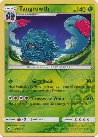Tangrowth 8/147 - Reverse Holo