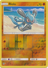 Riolu 70/147 - Reverse Holo-Kantocards