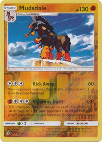 Mudsdale 78/147 - Reverse Holo-Kantocards