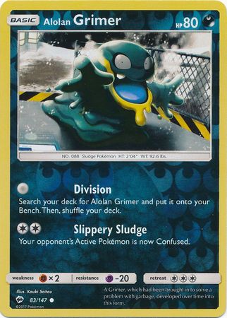Alolan Grimer 83/147 - Reverse Holo