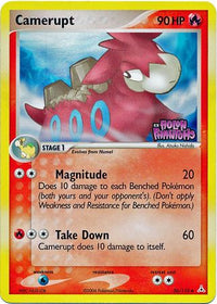 Camerupt 36/110 - Reverse Holo-Kantocards
