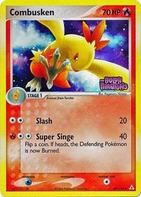 Combusken 39/110 - Reverse Holo-Kantocards