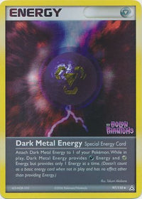 Dark Metal Energy 97/110 - Reverse Holo-Kantocards