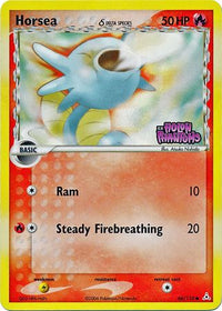 Horsea (delta species) 66/110 - Reverse Holo-Kantocards