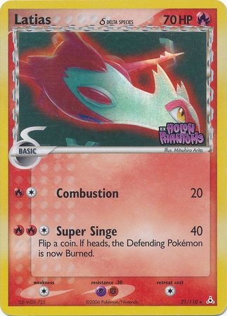 Latias (delta species) 21/110 - Reverse Holo