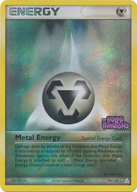 Metal Energy 95/110 - Reverse Holo-Kantocards