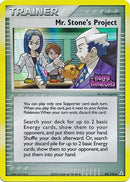 Mr. Stone's Project 88/110 - Reverse Holo-Kantocards