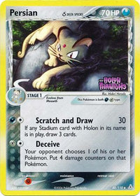 Persian (delta species) 48/110 - Reverse Holo-Kantocards