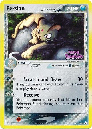 Persian (delta species) 48/110 - Reverse Holo