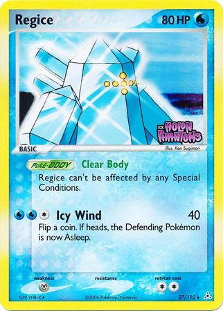 Regice 27/110 - Reverse Holo