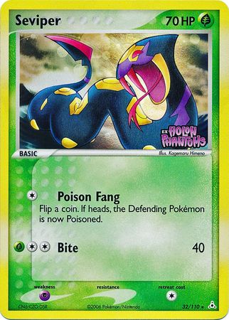 Seviper 32/110 - Reverse Holo