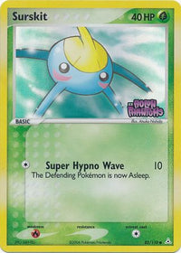 Surskit 82/110 - Reverse Holo-Kantocards