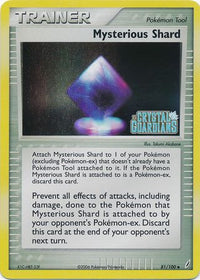 Mysterious Shard 81/100 - Reverse Holo-Kantocards