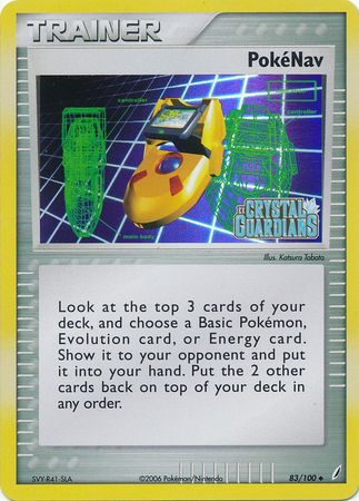 PokéNav 83/100 - Reverse Holo