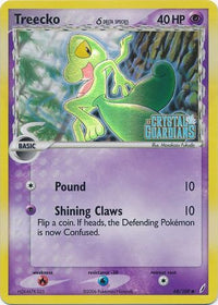 Treecko (delta species) 68/100 - Reverse Holo-Kantocards