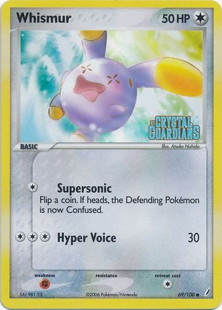 Whismur 69/100 - Reverse Holo