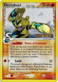 Electabuzz (delta species) 29/101 - Reverse Holo-Kantocards
