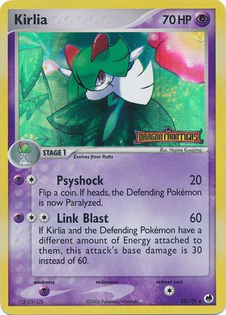Kirlia 32/101 - Reverse Holo