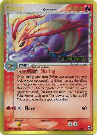 Milotic  (delta species) 5/101 - Reverse Holo