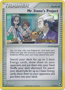 Mr. Stone's Project 77/101 - Reverse Holo-Kantocards