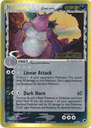 Nidoking (delta species) 6/101 - Reverse Holo-Kantocards