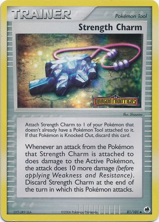 Strength Charm 81/101 - Reverse Holo