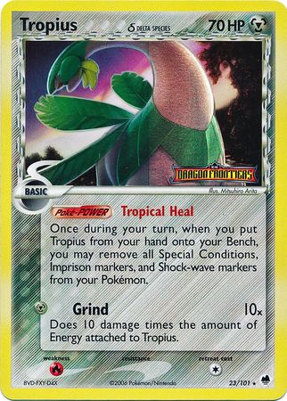 Tropius (delta species) 23/101 - Reverse Holo