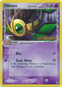 Vibrava (delta species) 42/101 - Reverse Holo-Kantocards