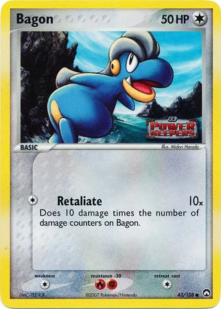 Bagon 43/108 - Reverse Holo