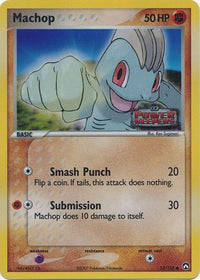 Machop 53/108 - Reverse Holo-Kantocards