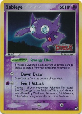 Sableye 22/108 - Reverse Holo