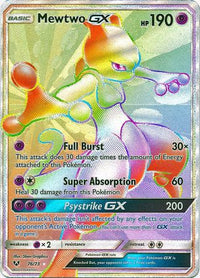 Mewtwo GX 76/73 - Hyper Rare-Kantocards