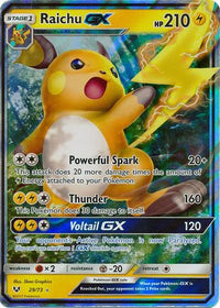 Raichu GX 29/73-Kantocards