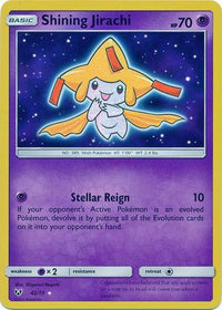 Shining Jirachi 42/73 - Holo-Kantocards