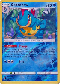 Croconaw 19/73 - Reverse Holo-Kantocards