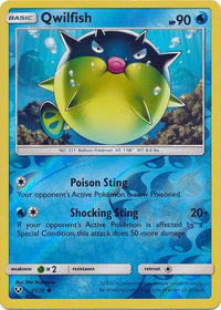 Qwilfish 21/73 - Reverse Holo-Kantocards