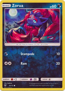 Zorua 52/73 - Reverse Holo-Kantocards