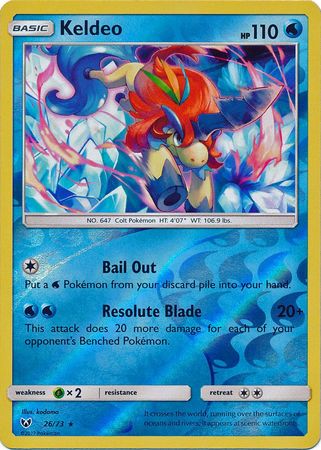 Keldeo 26/73 - Reverse Holo