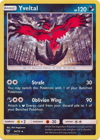 Yveltal 54/73 - Reverse Holo